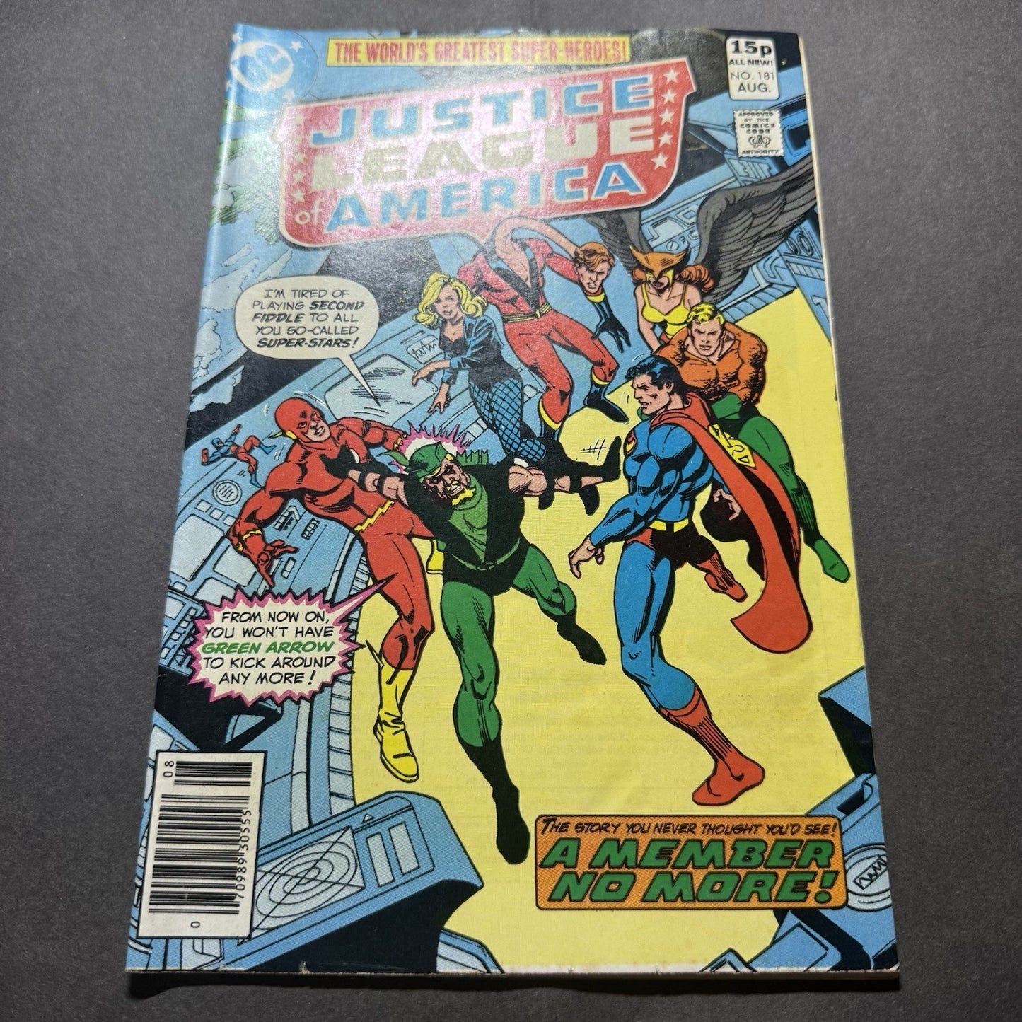 Justice League 181 - Bronze Age Dc Comics 1980