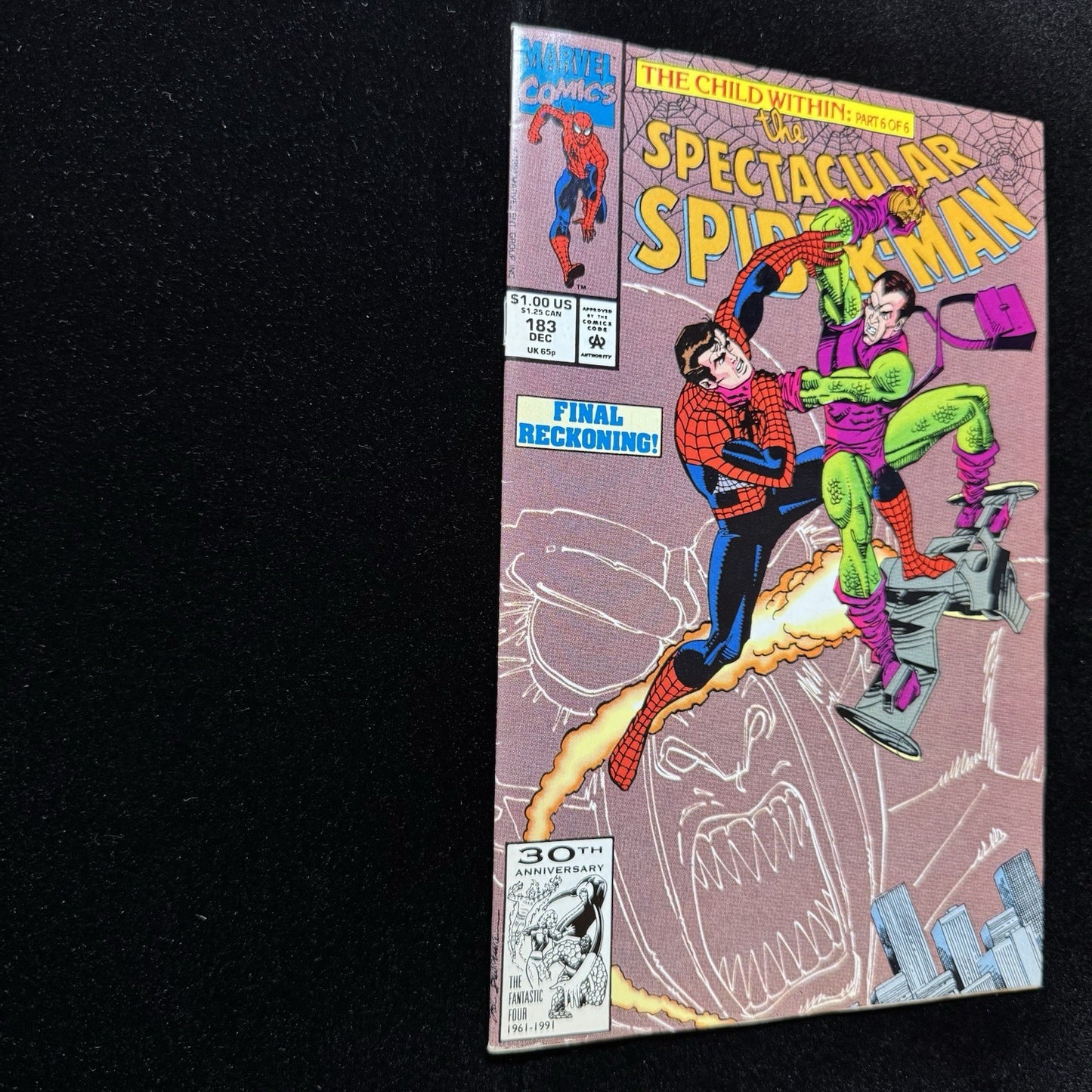 Spectacular Spider-Man 183 - Copper Age Marvel Comics 1991
