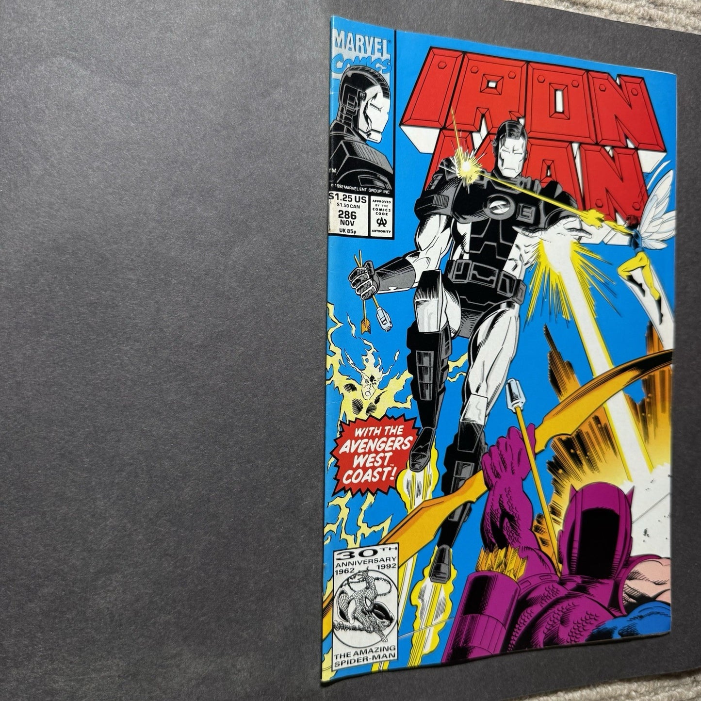 Iron Man 286 - Modern Age Marvel Comics 1992