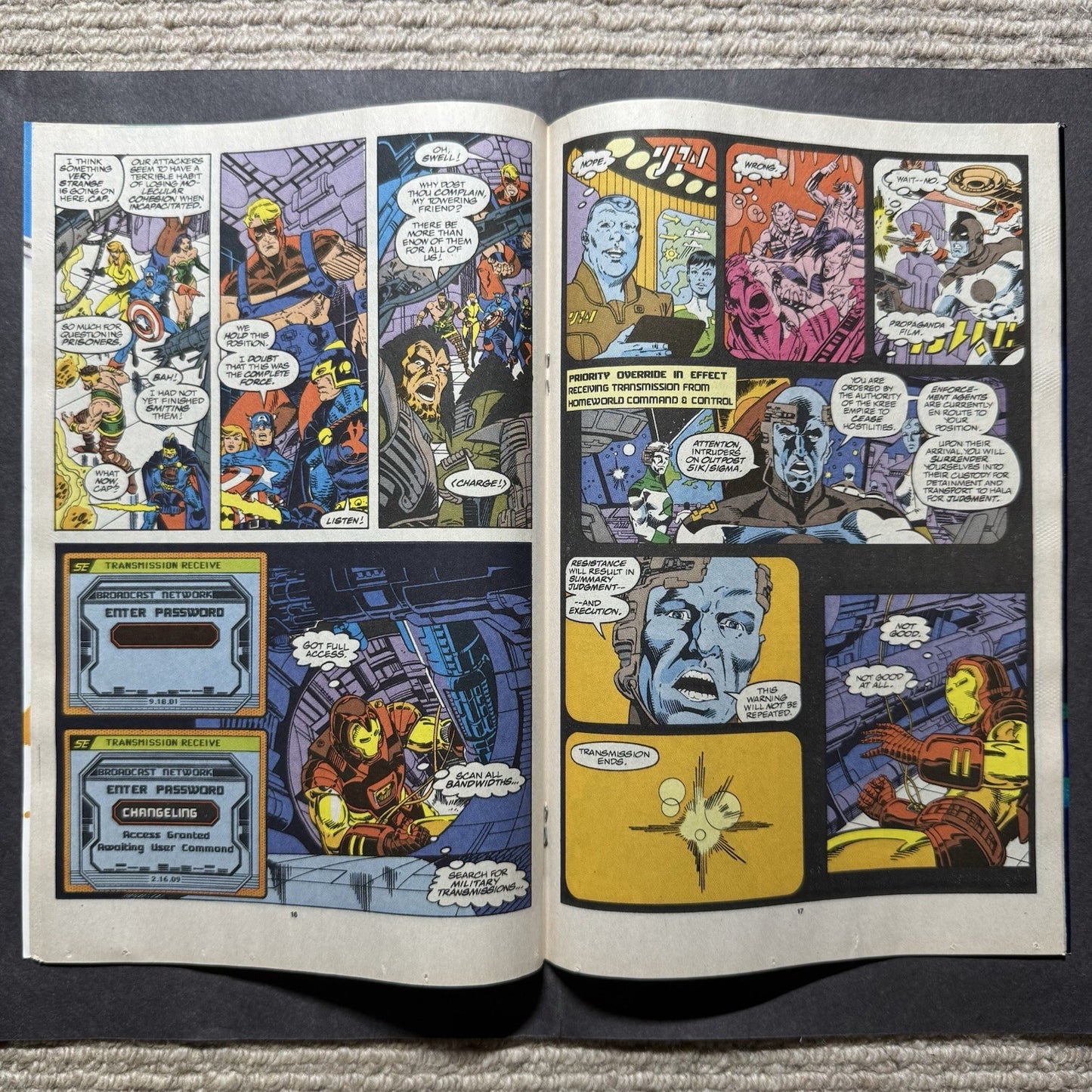 Iron Man 278 - 1st App Of Shatterax - Debut Of Iron Mans Space Armor - 1992