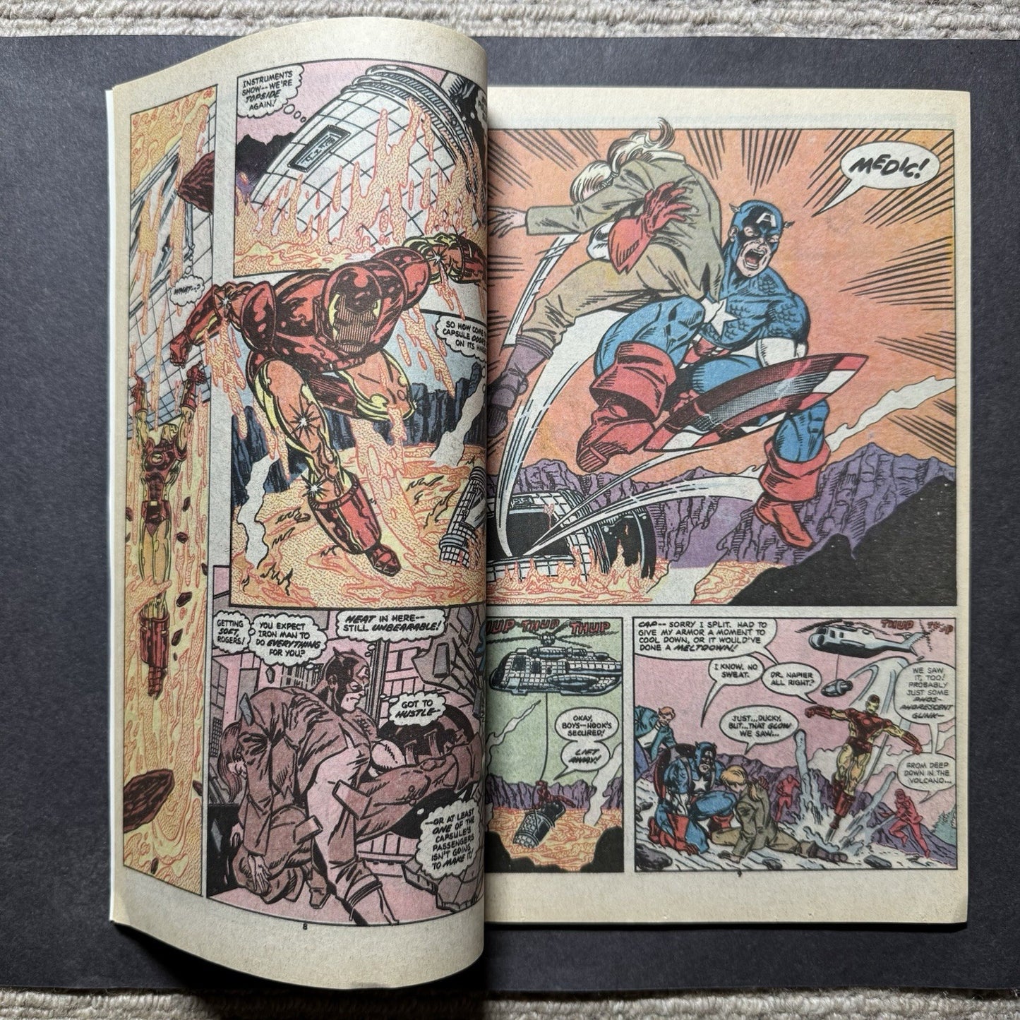 Captain America Annual 9 - Copper Age Marvel Comics 1990