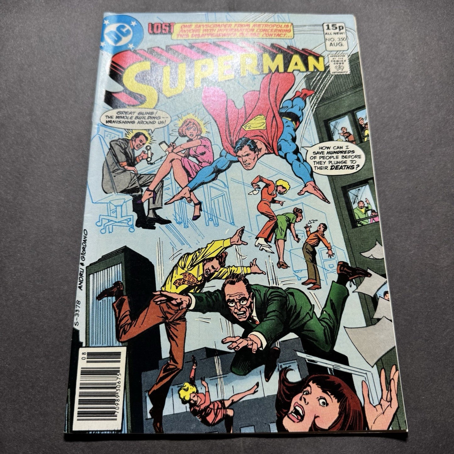 Superman 350 - Bronze Age Dc Comics 1980