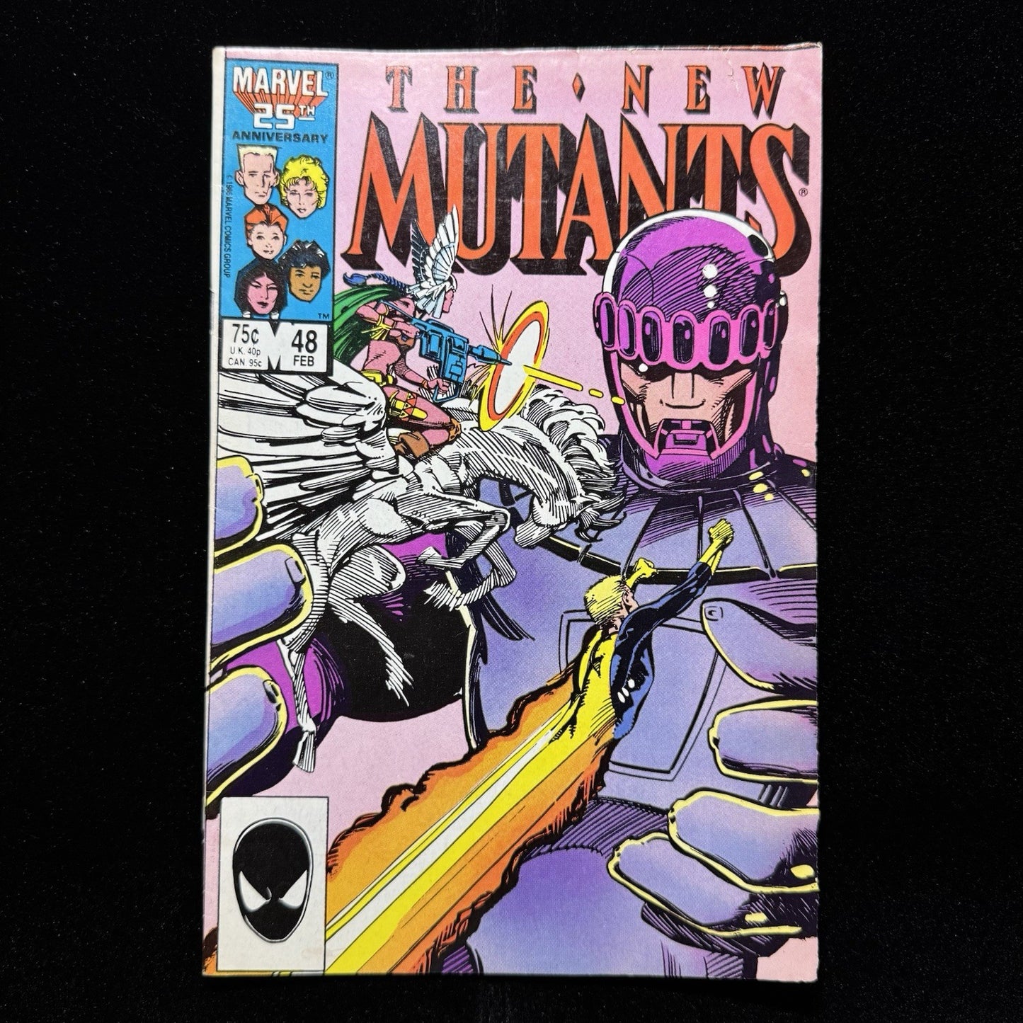 New Mutants 48 - 1st App Of MK VI Sentinels - Copper Age Marvel Comics 1987
