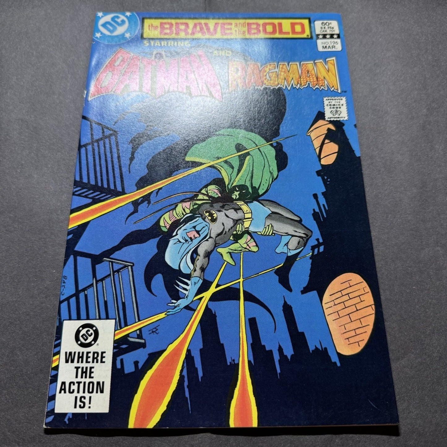 Brave And The Bold 196 - Bronze  Age Dc  Comics 1983