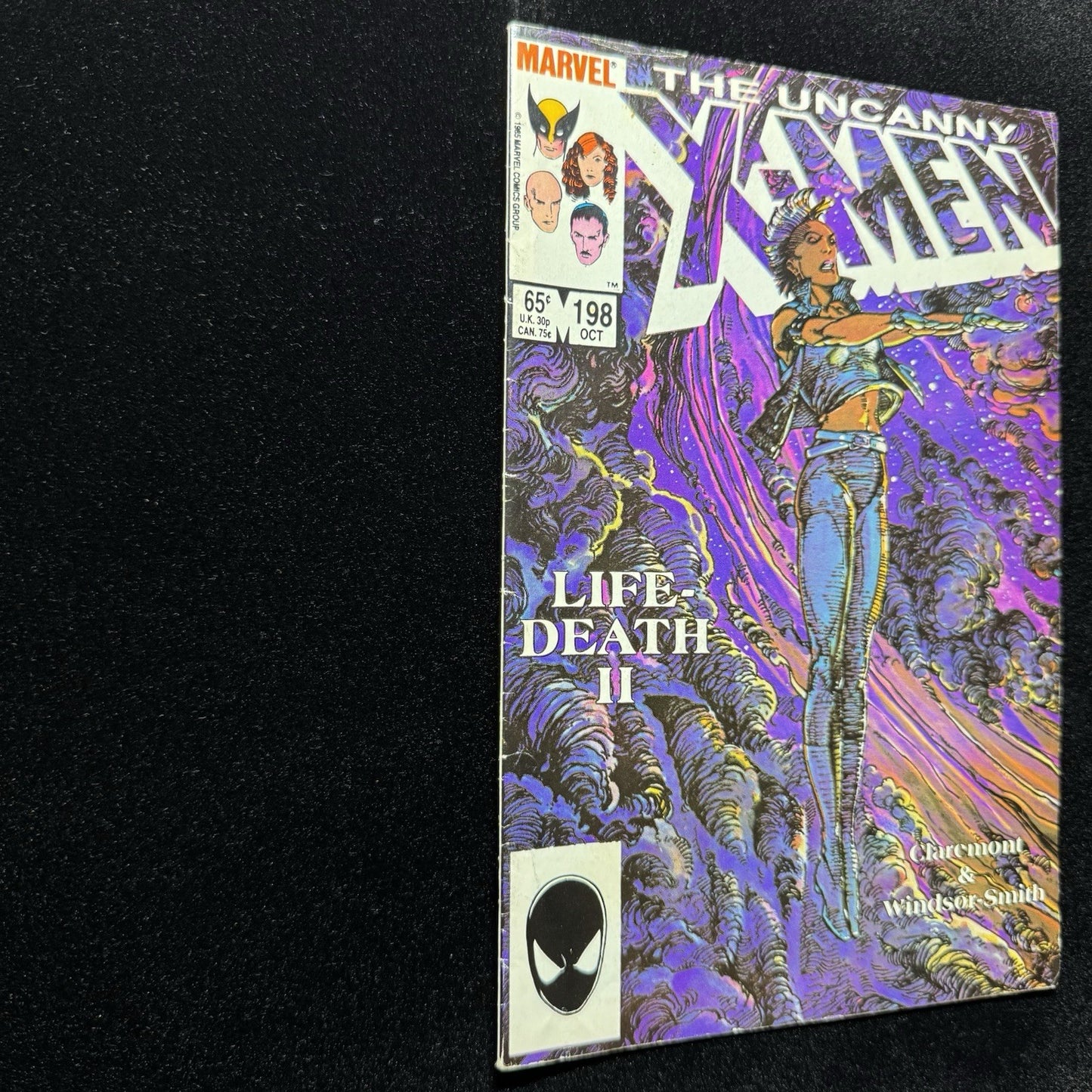 Uncanny X-Men 198 - Copper Age Marvel Comics 1985