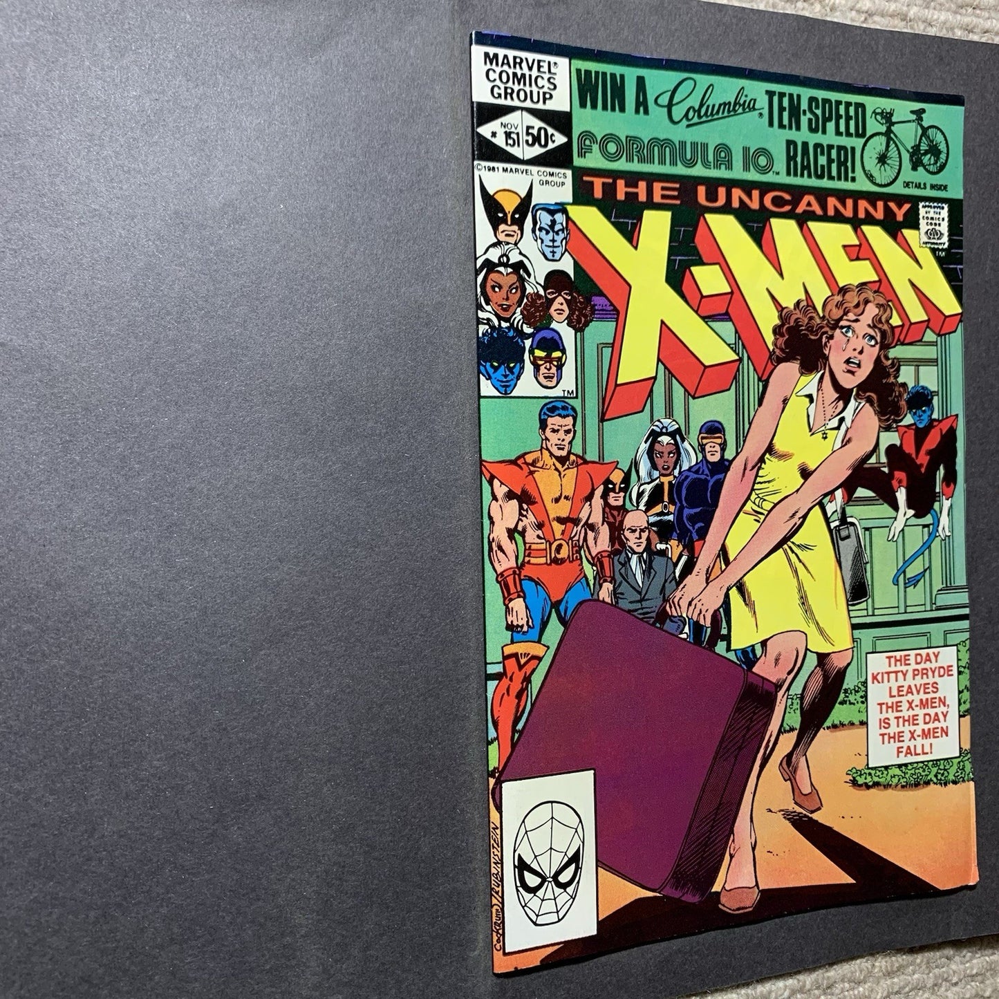 Uncanny x-men 151/ Bronze Age Marvel Comics 1981