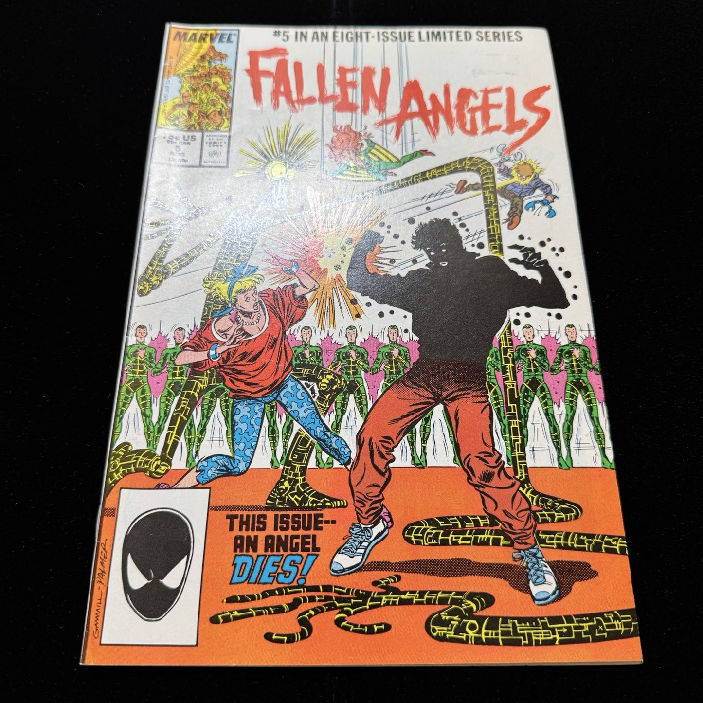 Fallen Angels 5 - Copper Age Marvel Comics 1987