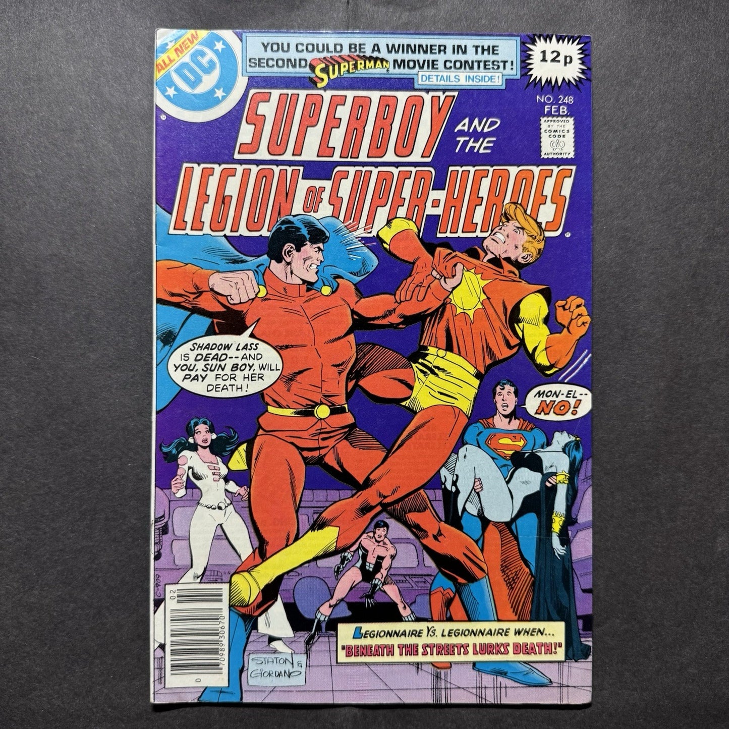 Superboy And The Legion Of Superheroes 248 - Bronze Age Dc Comics 1979