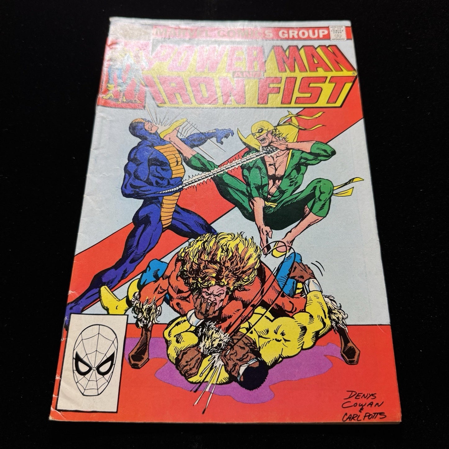 Power Man And Iron Fist 84 - 2nd Cover App Sabretooth - Bronze Age Marvel 1982