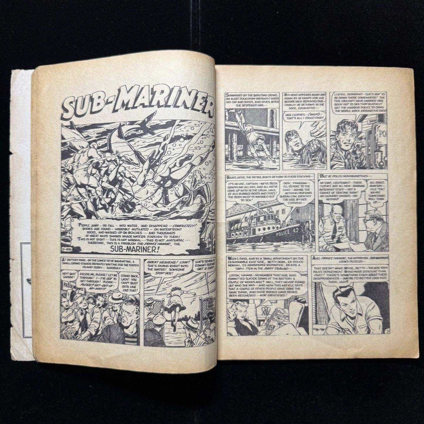Mystic 40 - Uk Edition L Miller & Co Ltd - Silver Age Marvel Comics 1963