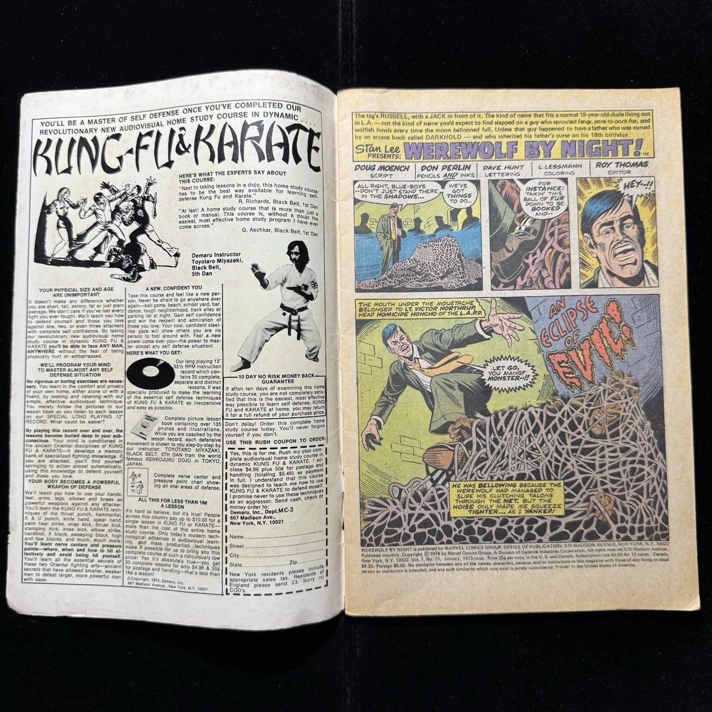 Werewolf By Night 25 - Bronze Age Marvel Comics 1974