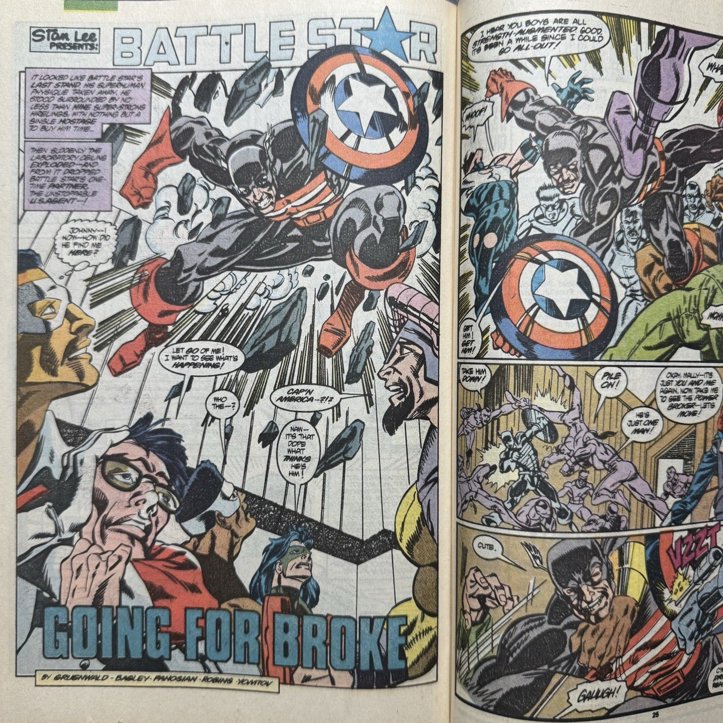 Captain America 377 - Copper Age Marvel Comics 1990