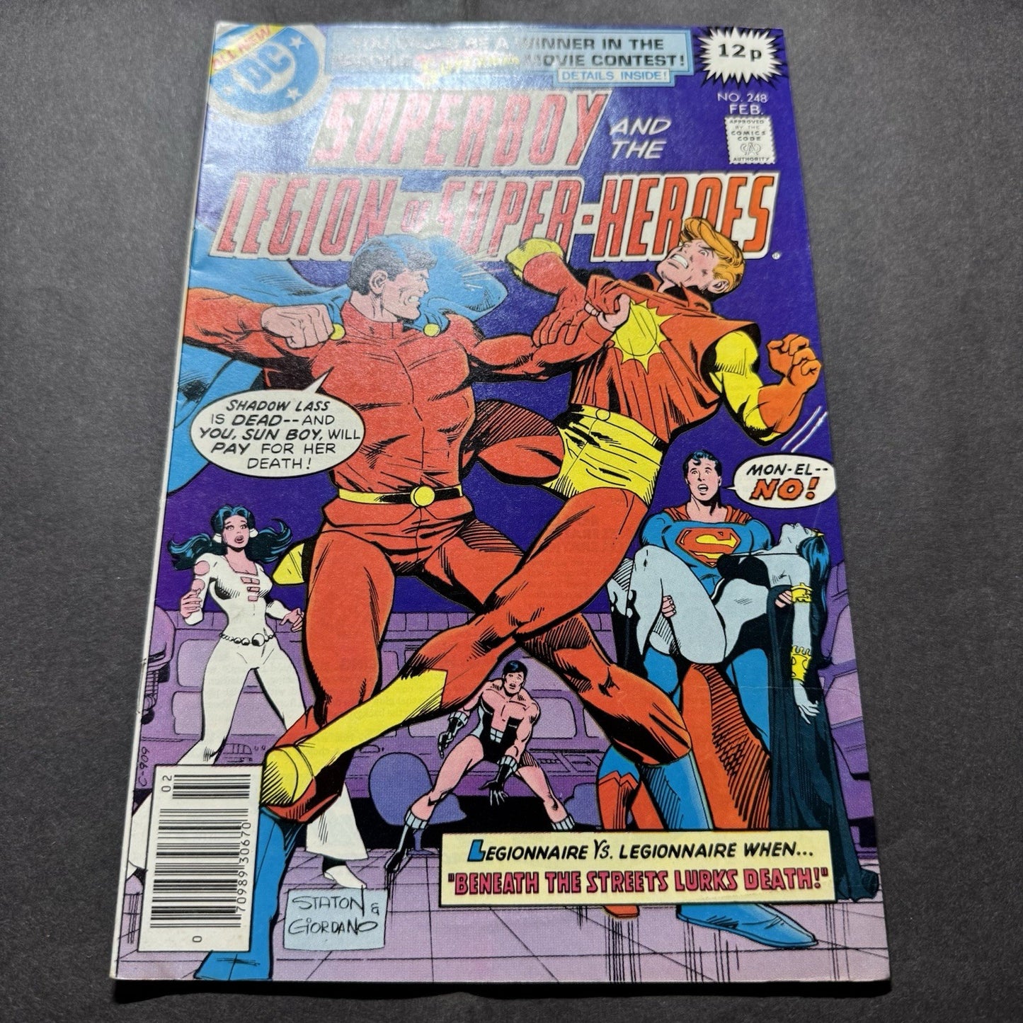 Superboy And The Legion Of Superheroes 248 - Bronze Age Dc Comics 1979