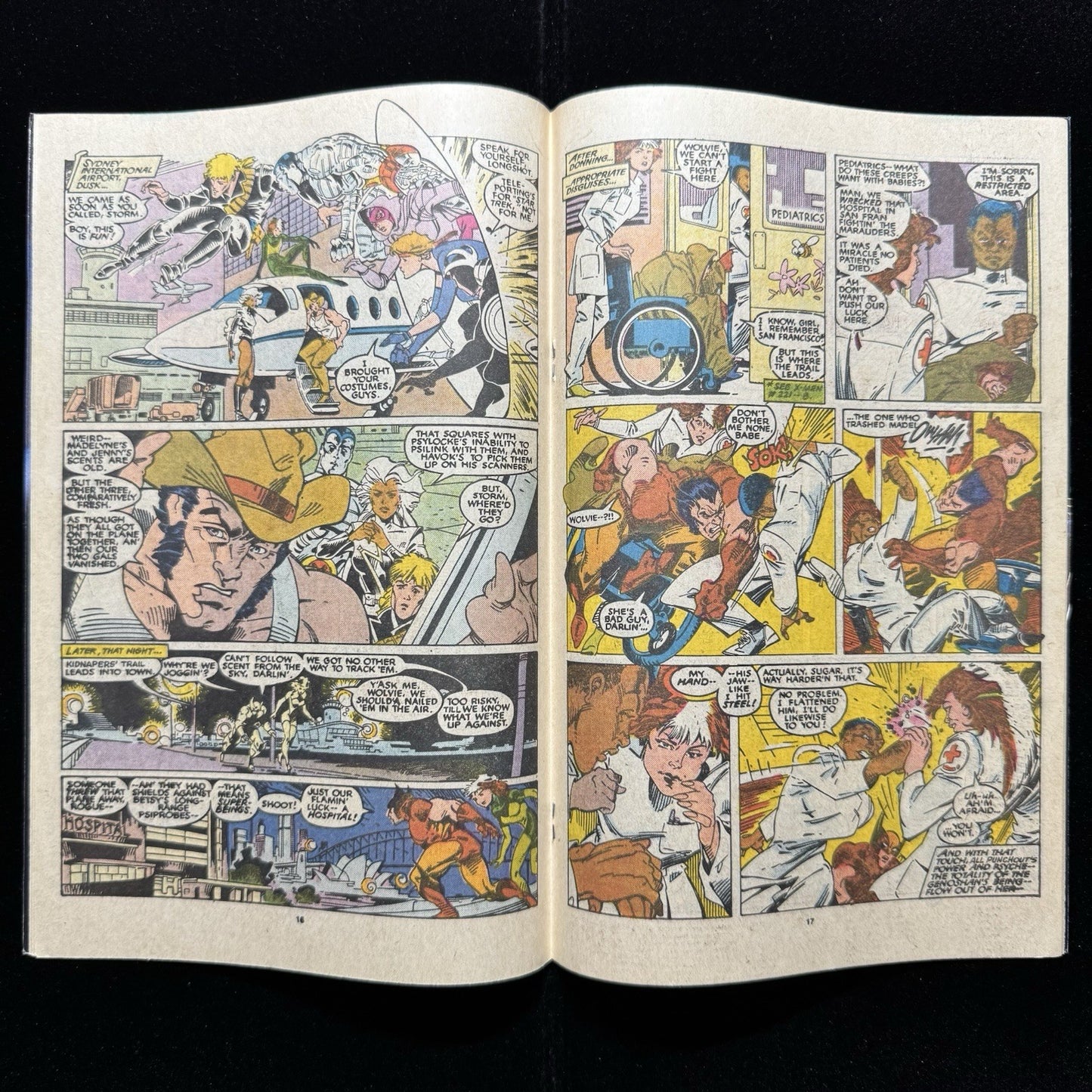 Uncanny X-Men 235 - 1st Appearance Of Genosha - Copper Age Marvel Comics 1988