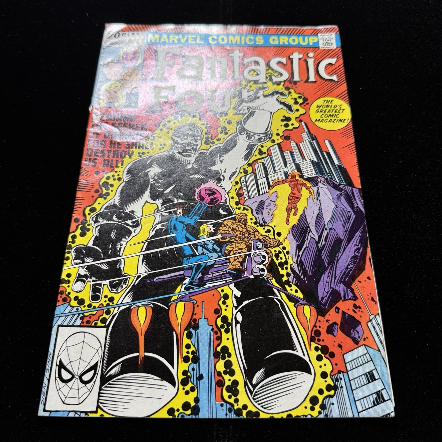 Fantastic Four 229 - 1st App Of Ebon Seeker - Bronze Age Marvel Comics 1981