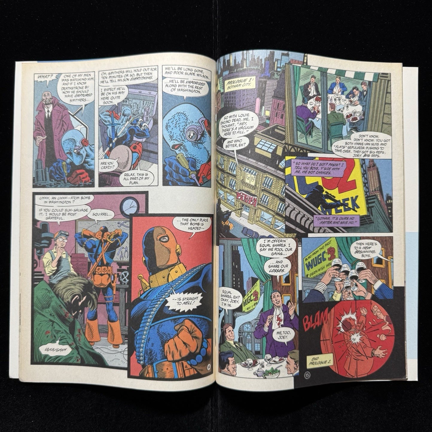 Deathstroke The Terminator 4 - Copper Age Dc Comics 1991