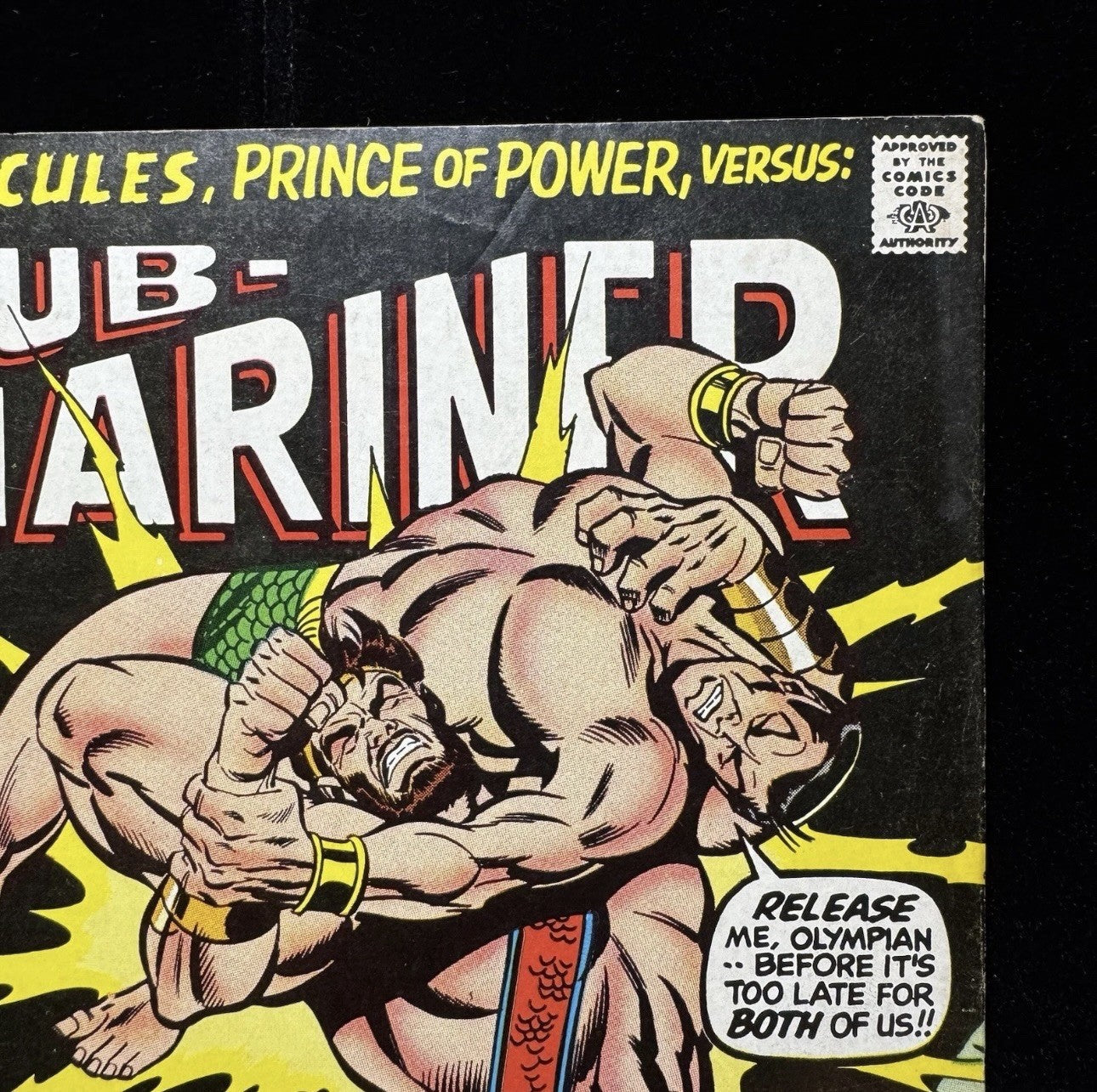 Sub-Mariner 29 - First Meeting Namor & Hercules - Bronze Age Marvel Comics1970