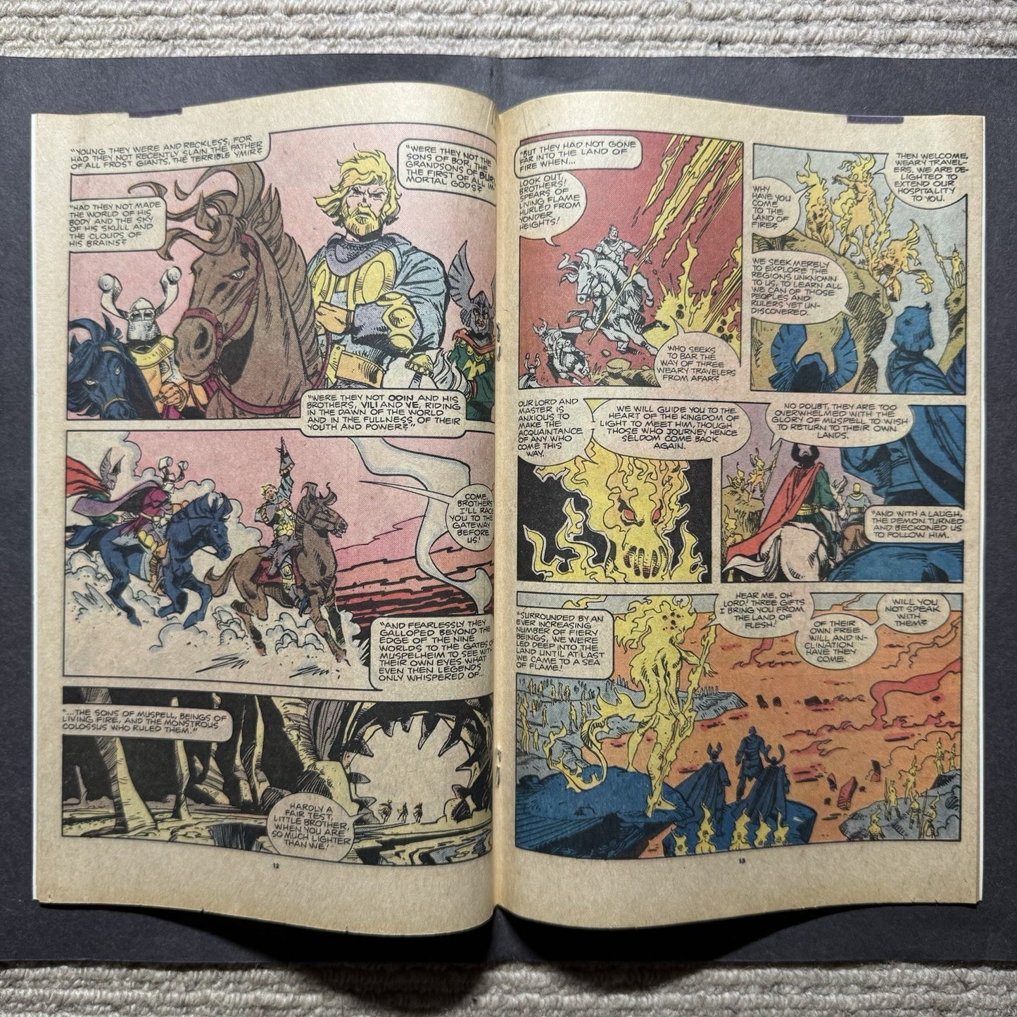Thor 349 - Copper Age Marvel Comics 1984