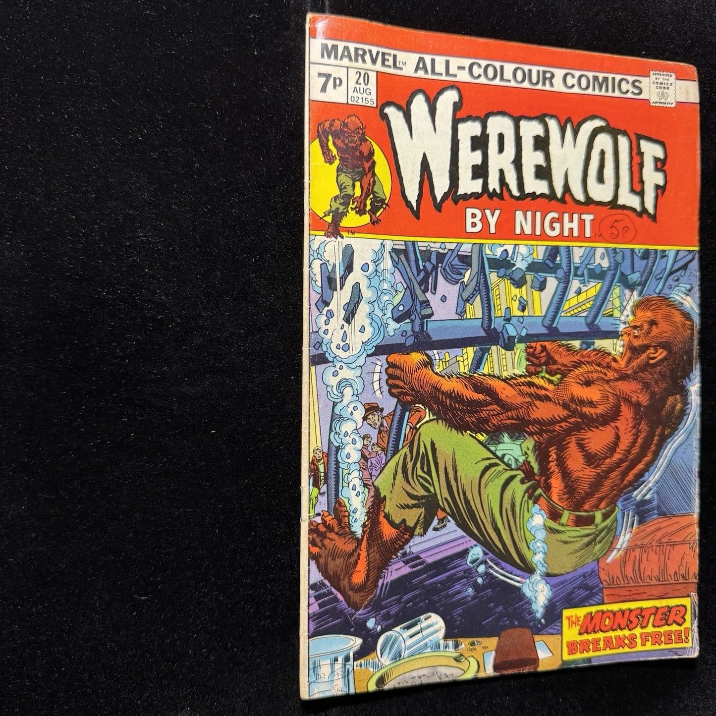 Werewolf By Night 20 - Bronze Age Marvel Comics 1974