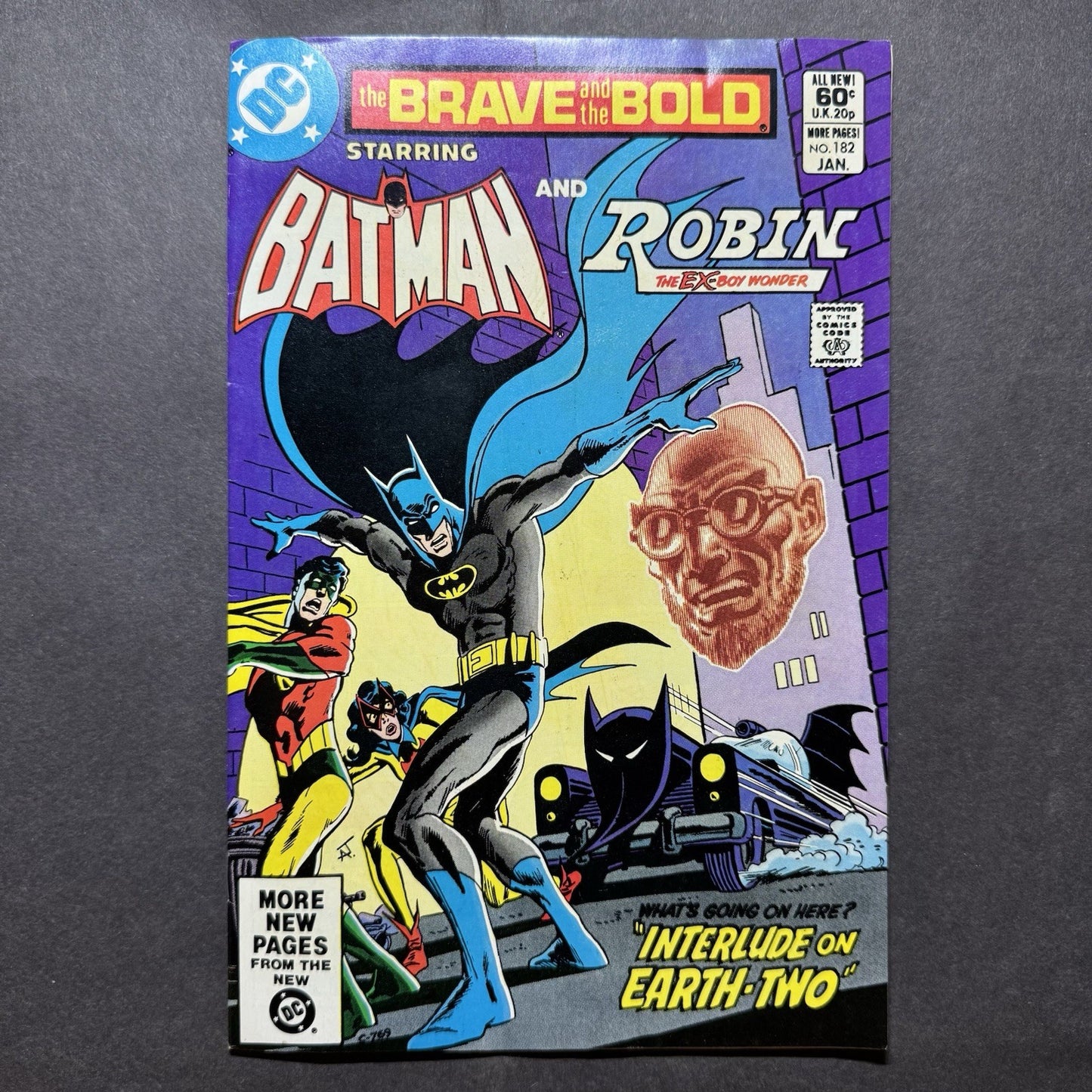Brave And The Bold 182 - 1st App Golden Age Batwoman In Bronze Age - Dc 1982