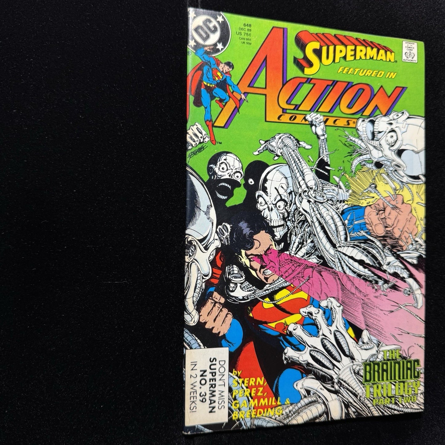 Action Comics 648 - Copper Age Dc Comics 1989