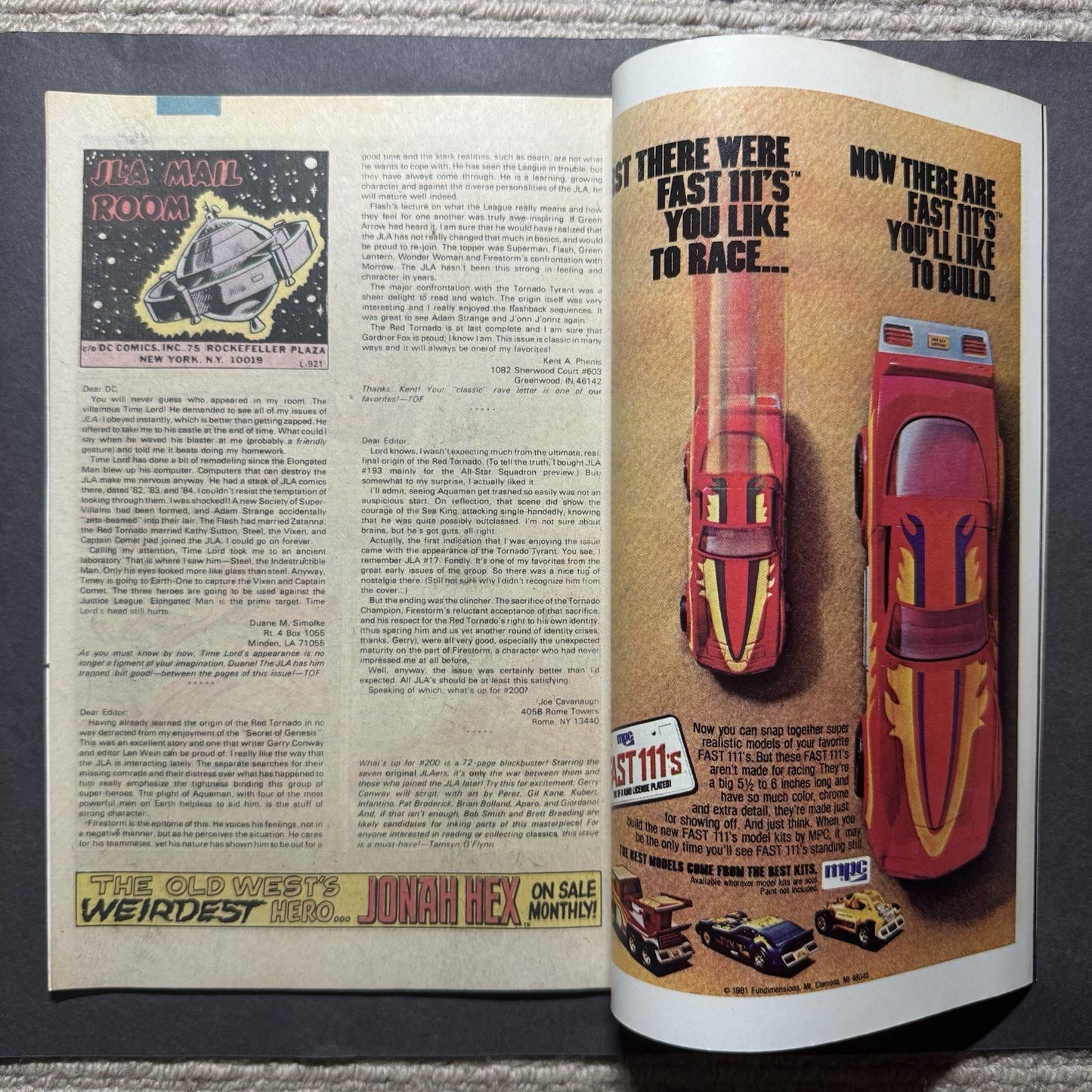 Justice League 198 - Bronze Age Dc Comics 1982