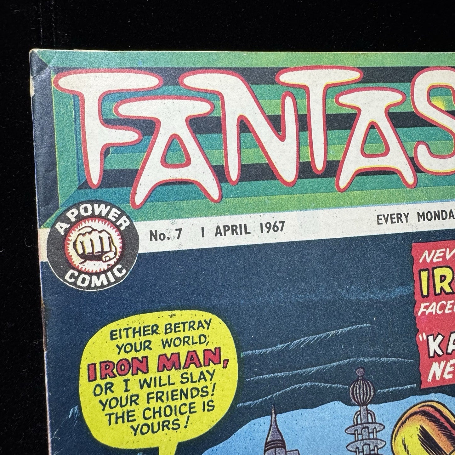 Fantastic! 7 - British Comics - Silver Age Odhams/ IPC Magazines Comics 1967