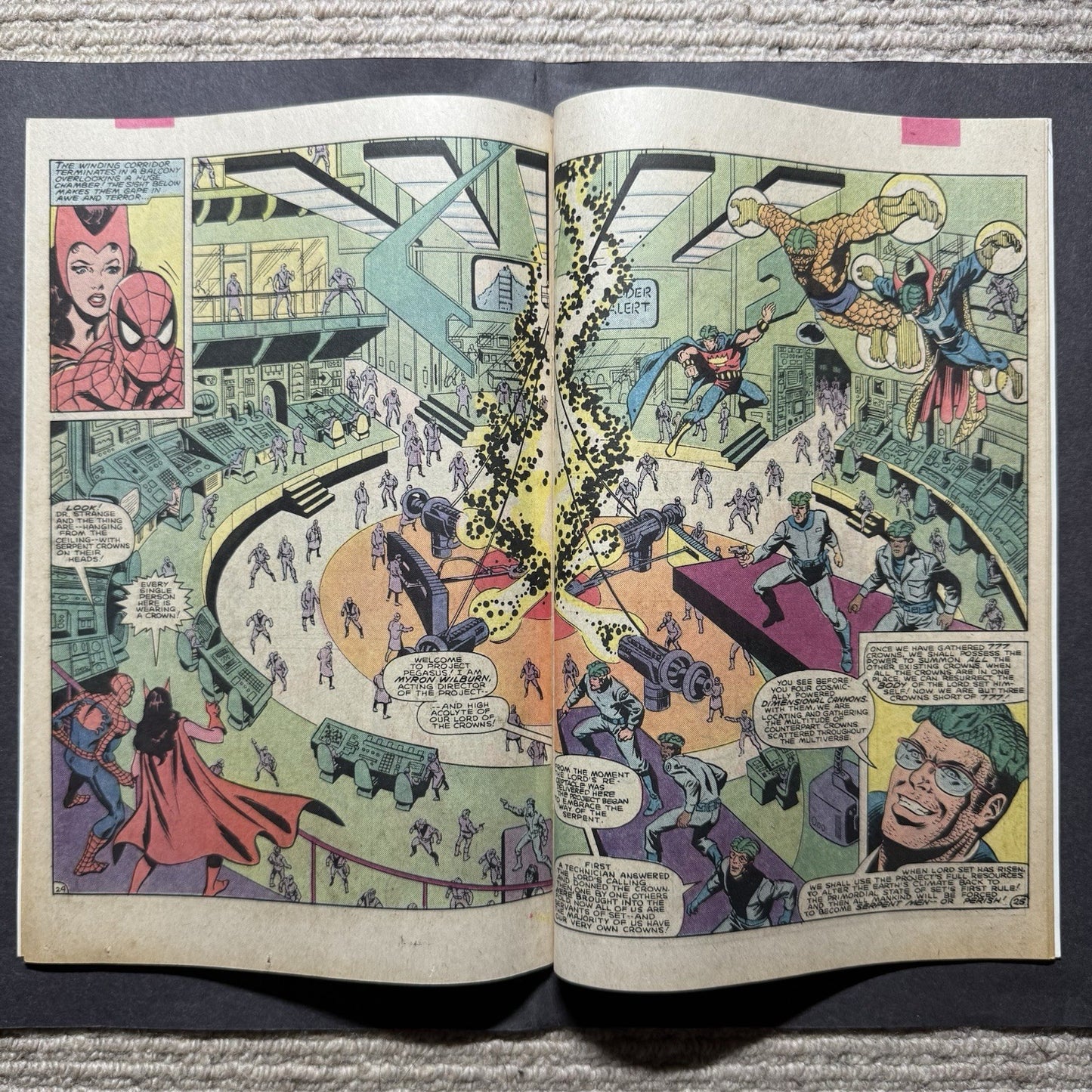 Marvel Team Up Annual 5 - 1st App Atra + Phraug - Bronze Age Marvel Comics 1982