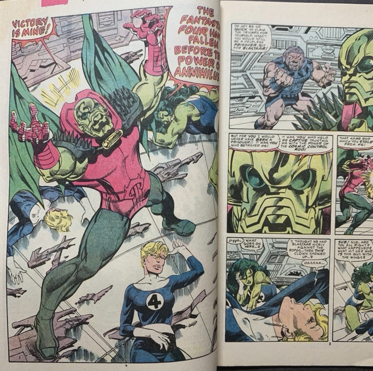 Fantastic Four 290/ copper age marvel comics 1986