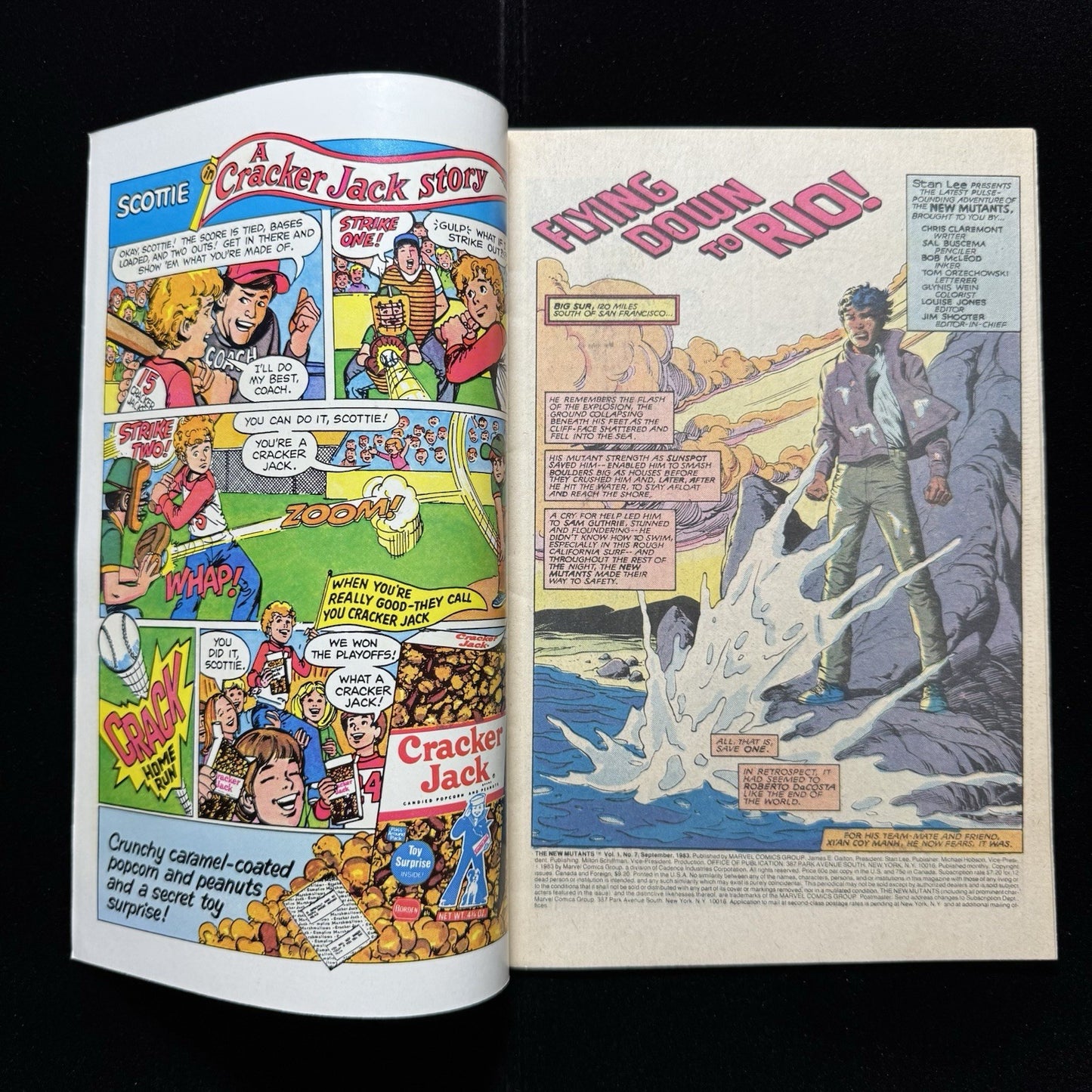 New Mutants 7 - Bronze Age Marvel Comics 1983
