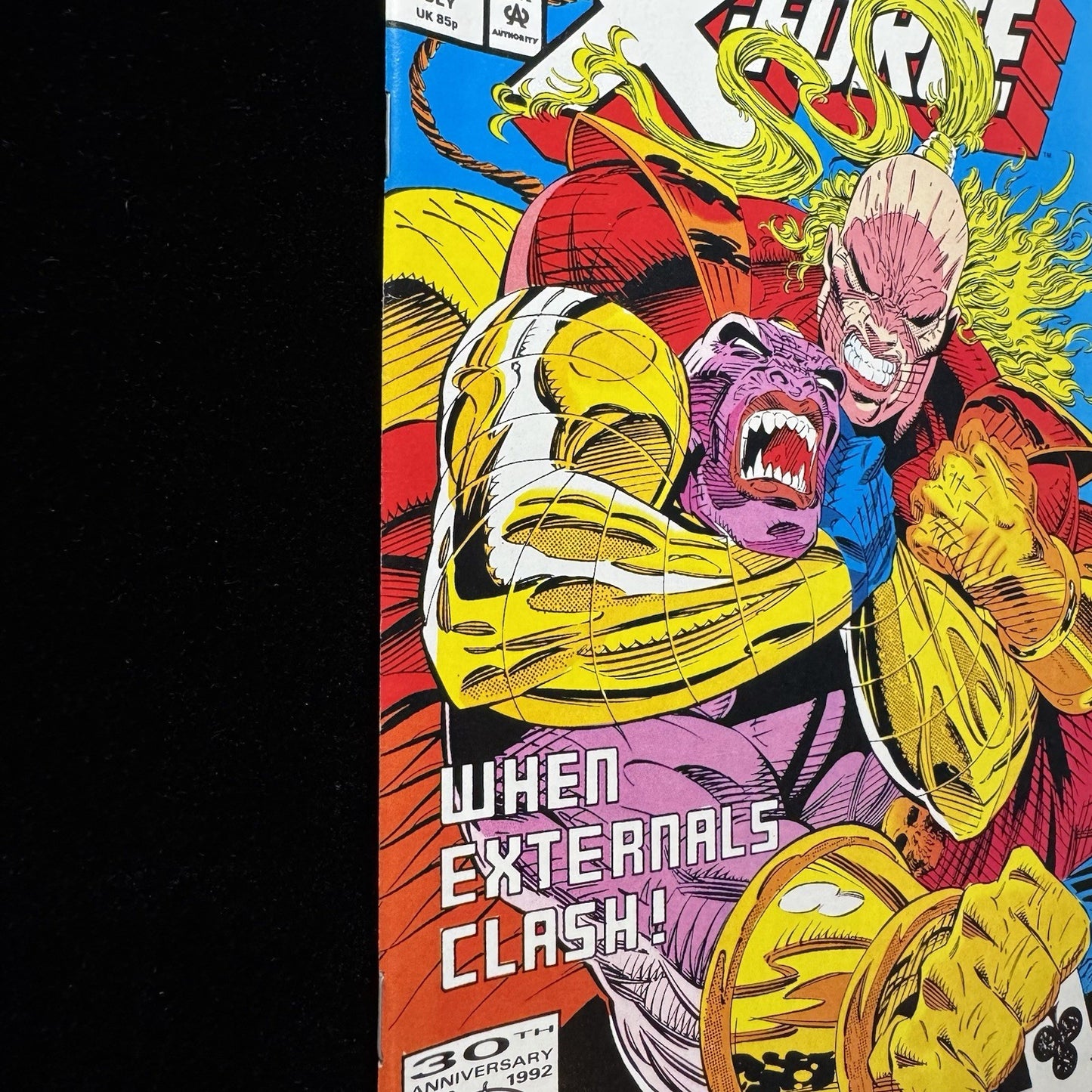 X-Force 12 - 1st Appearance Of Crule - Modern Age Marvel Comics 1992