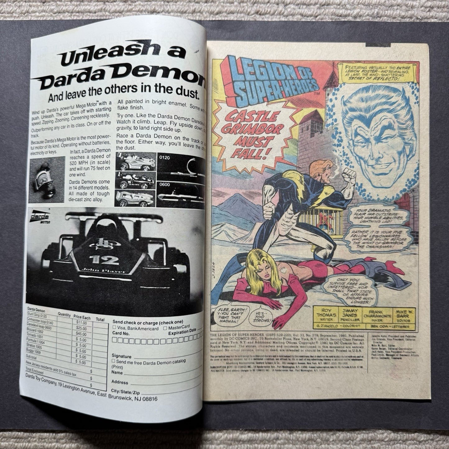Legion Of Super-Heroes 179 - Bronze Age Dc Comics 1981