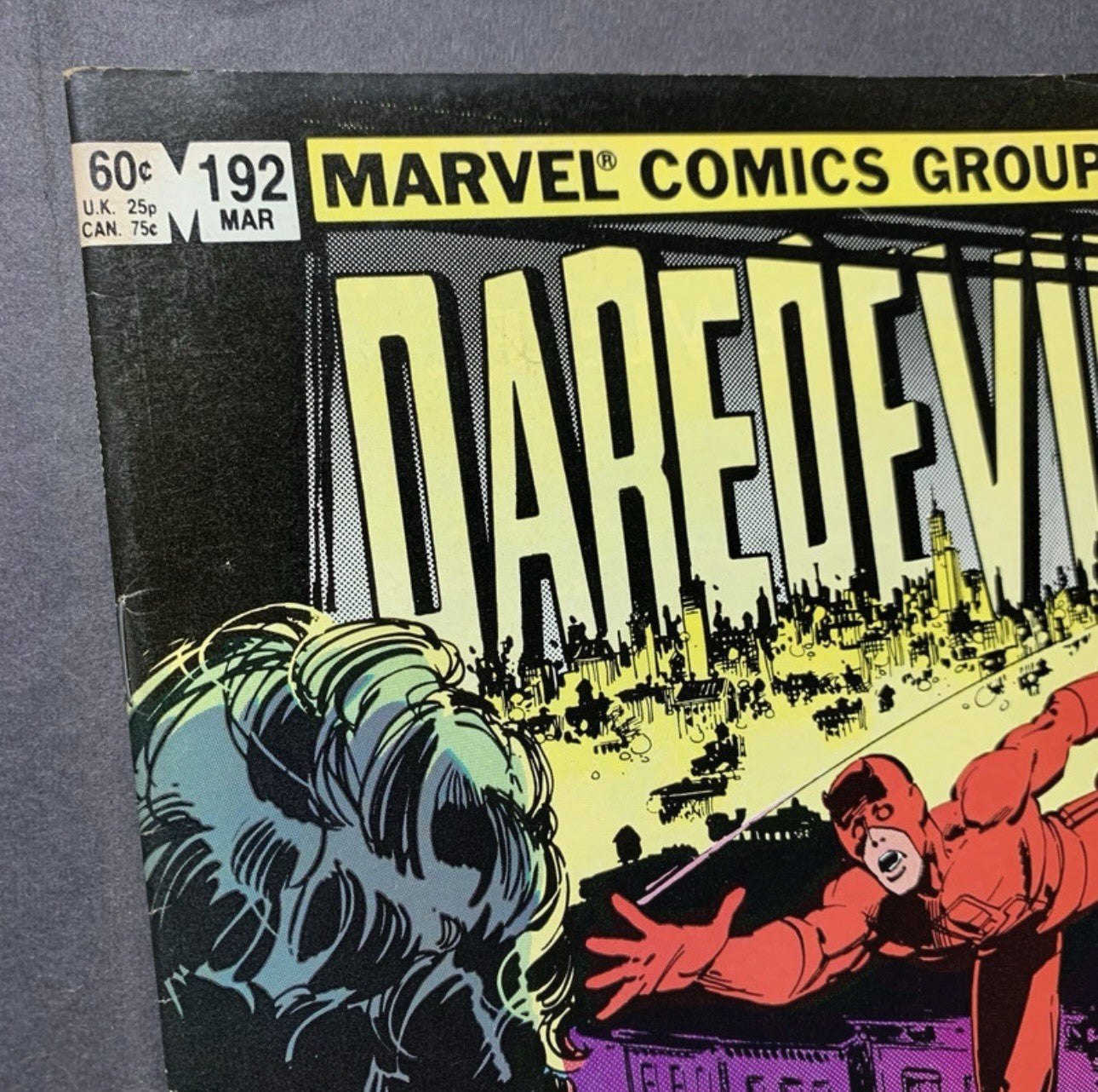 Daredevil 192/ Bronze Age Marvel Comics 1983