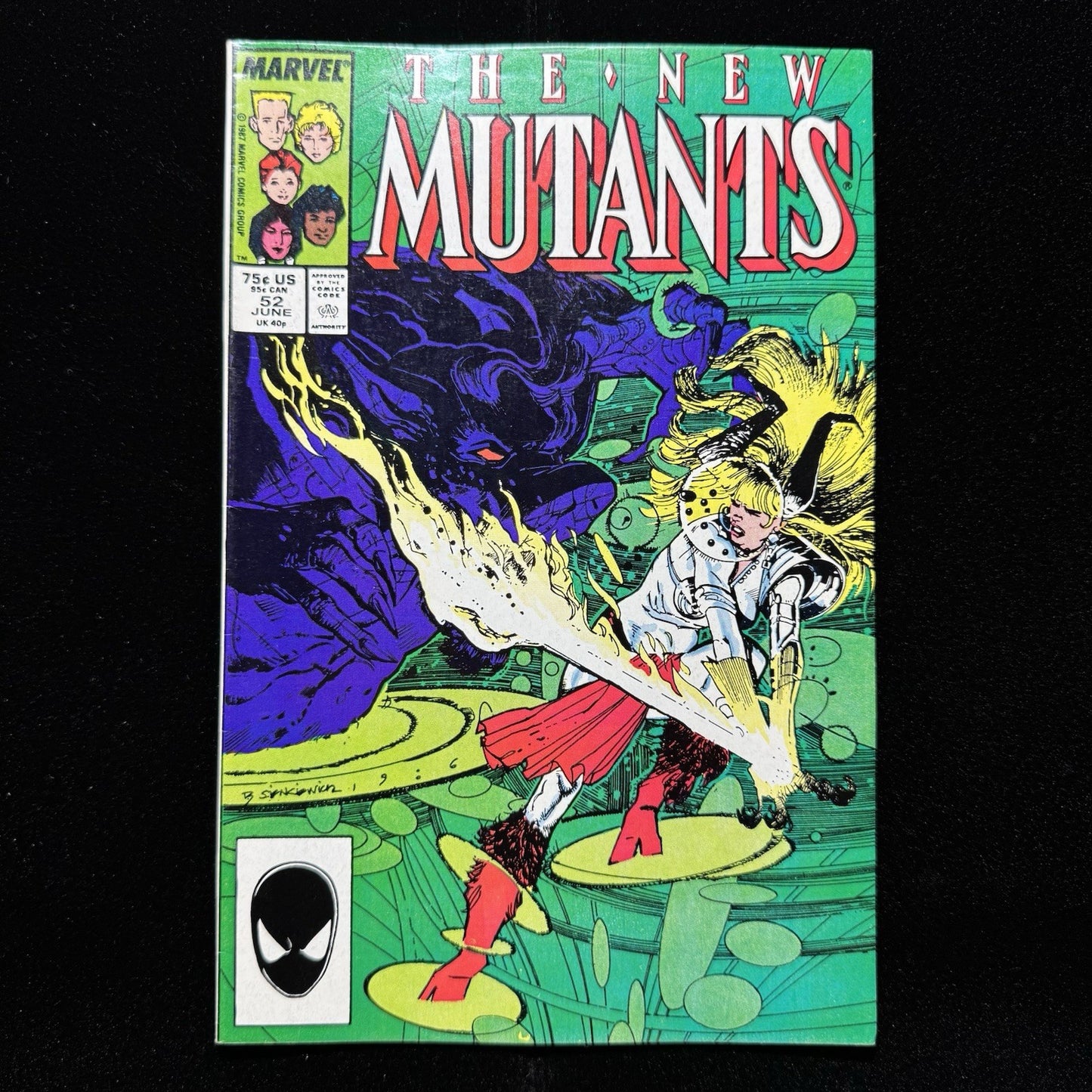 New Mutants 52 - Copper Age Marvel Comics 1987