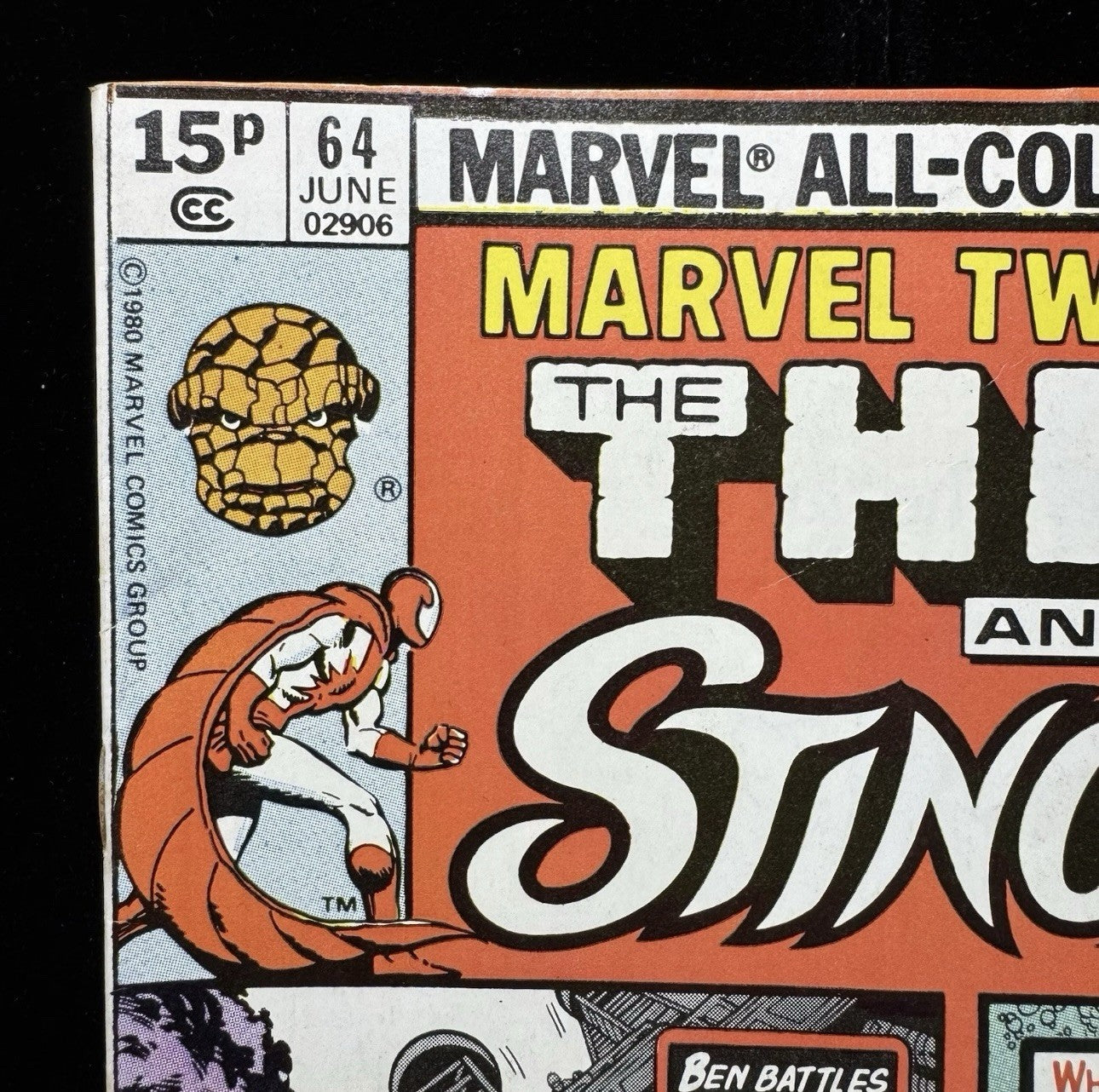Marvel Two In One 64 - New Serpent Squad Team - Bronze Age Marvel Comics 1980