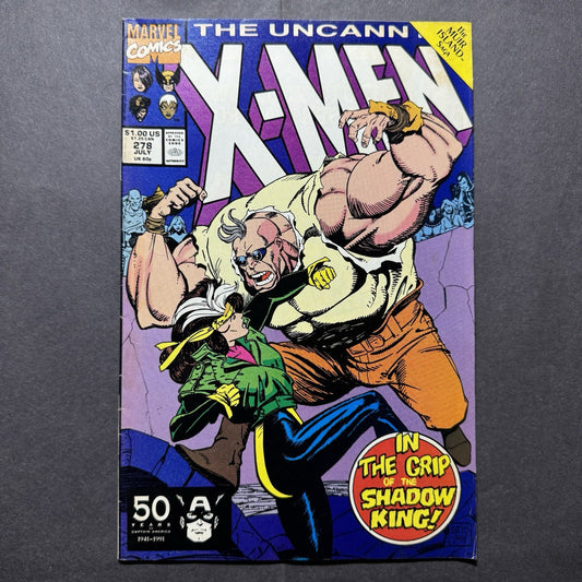 Uncanny X-Men 278/ Copper Age Marvel Comics 1991