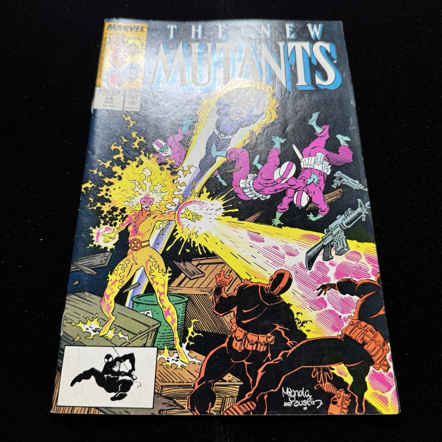 New Mutants 54 - Copper Age Marvel Comics 1987