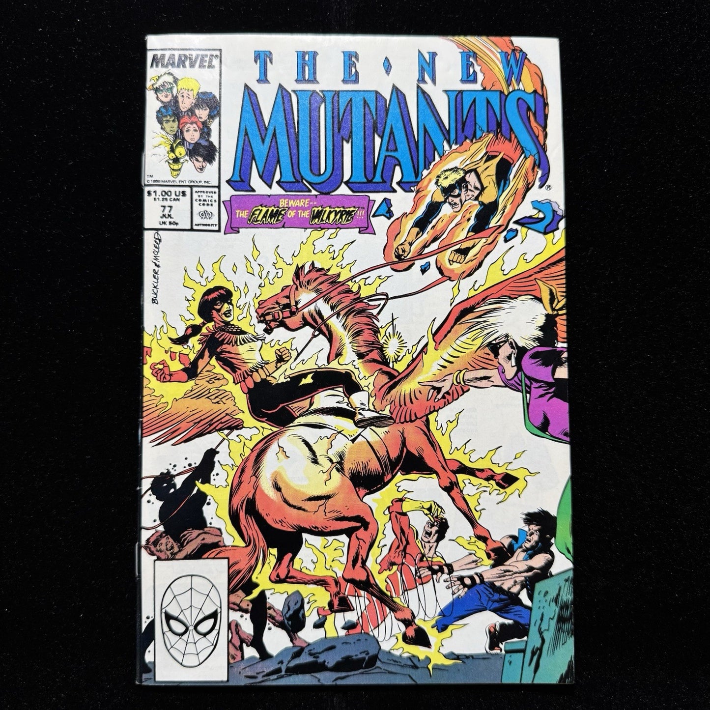 New Mutants 77 - Copper Age Marvel Comics 1989