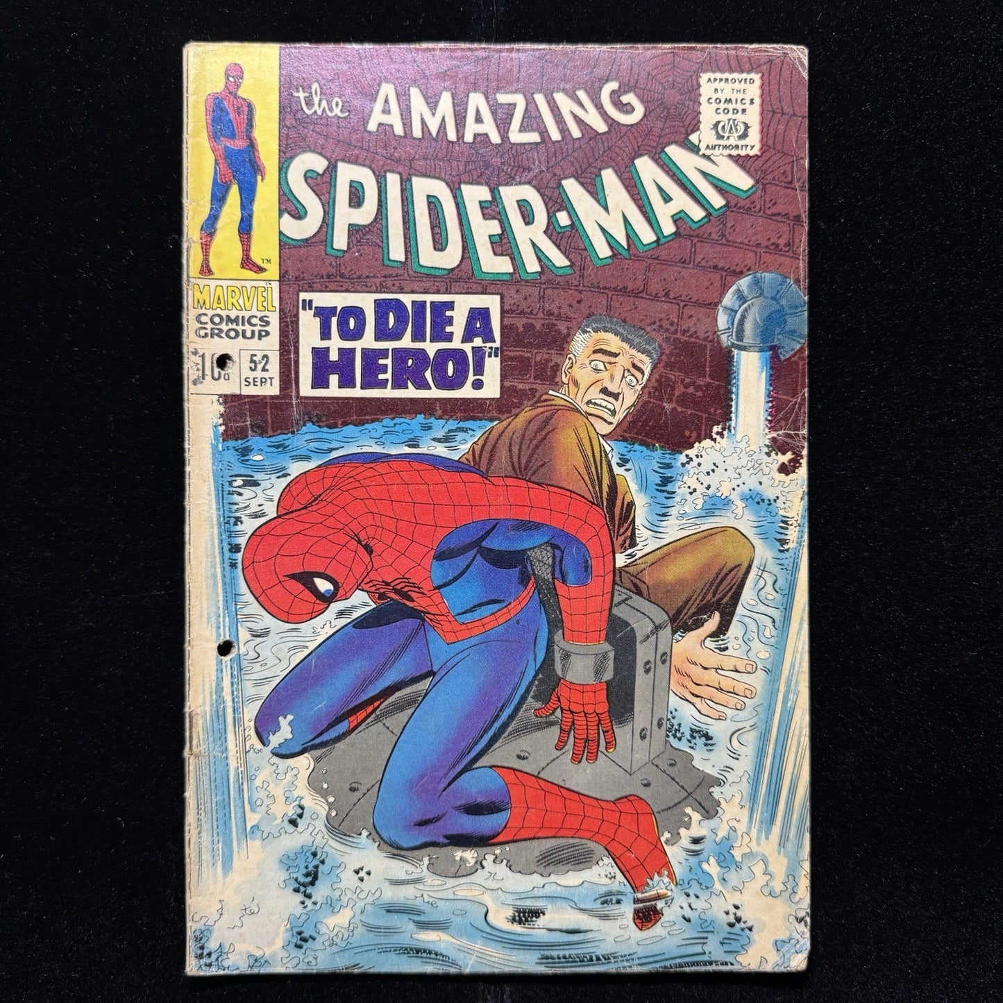 Amazing Spider-Man 52 - 3rd Appearance Kingpin - Silver Age Marvel Comics 1967
