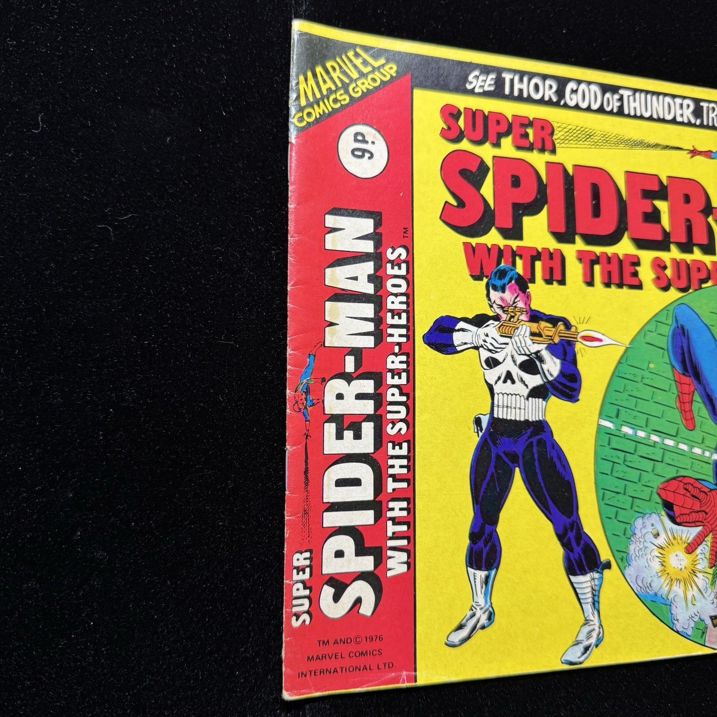 Super Spider-Man With The Super-Heroes 178 - Bronze Age Marvel Uk Comics 1976