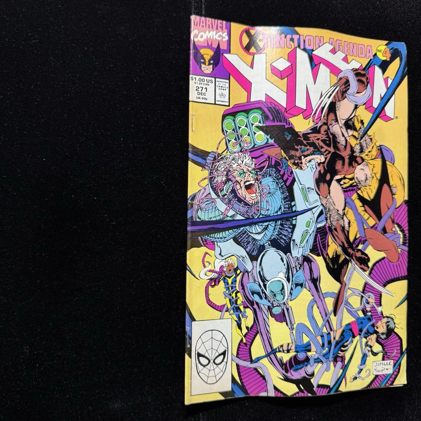 Uncanny X-Men 284 And 271 - Comic Bundle - Copper Age Marvel Comics 1990/92
