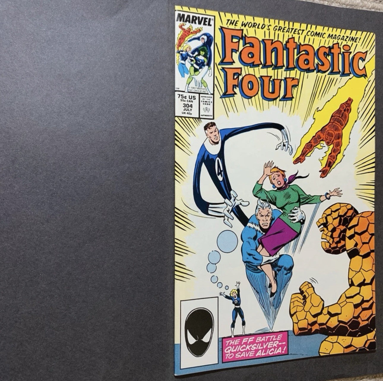 Fantastic Four 304/ copper age marvel comics