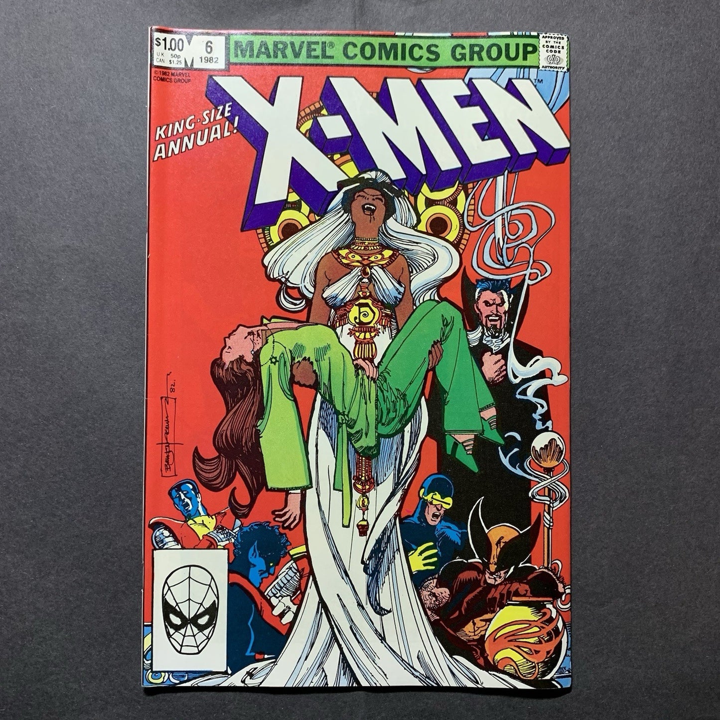 Uncanny X-Men annual 6/ Bronze Age marvel comics 1982
