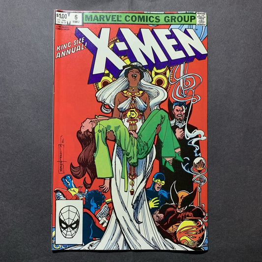 Uncanny X-Men annual 6/ Bronze Age marvel comics 1982