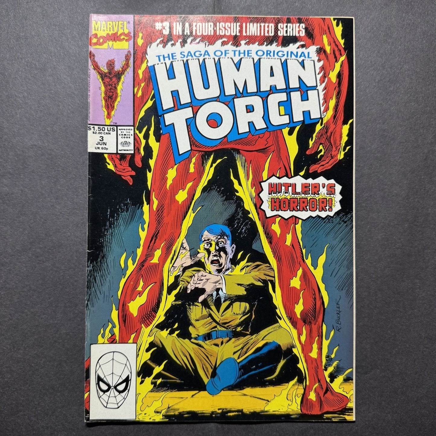 Human Torch 1-4 Full Set/ Copper Age Marvel Comics 1990