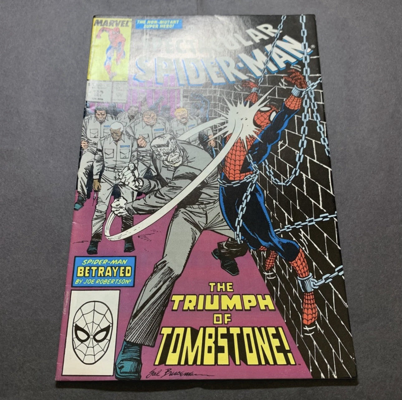 Spectacular Spider-Man 155 - Copper Age Marvel Comics 1989