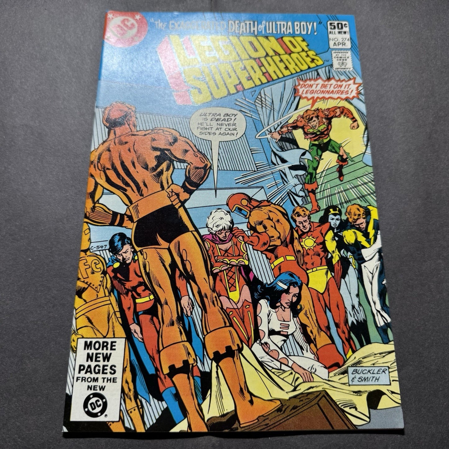Legion Of Super-Heroes 274 - Bronze Age Dc Comics 1981
