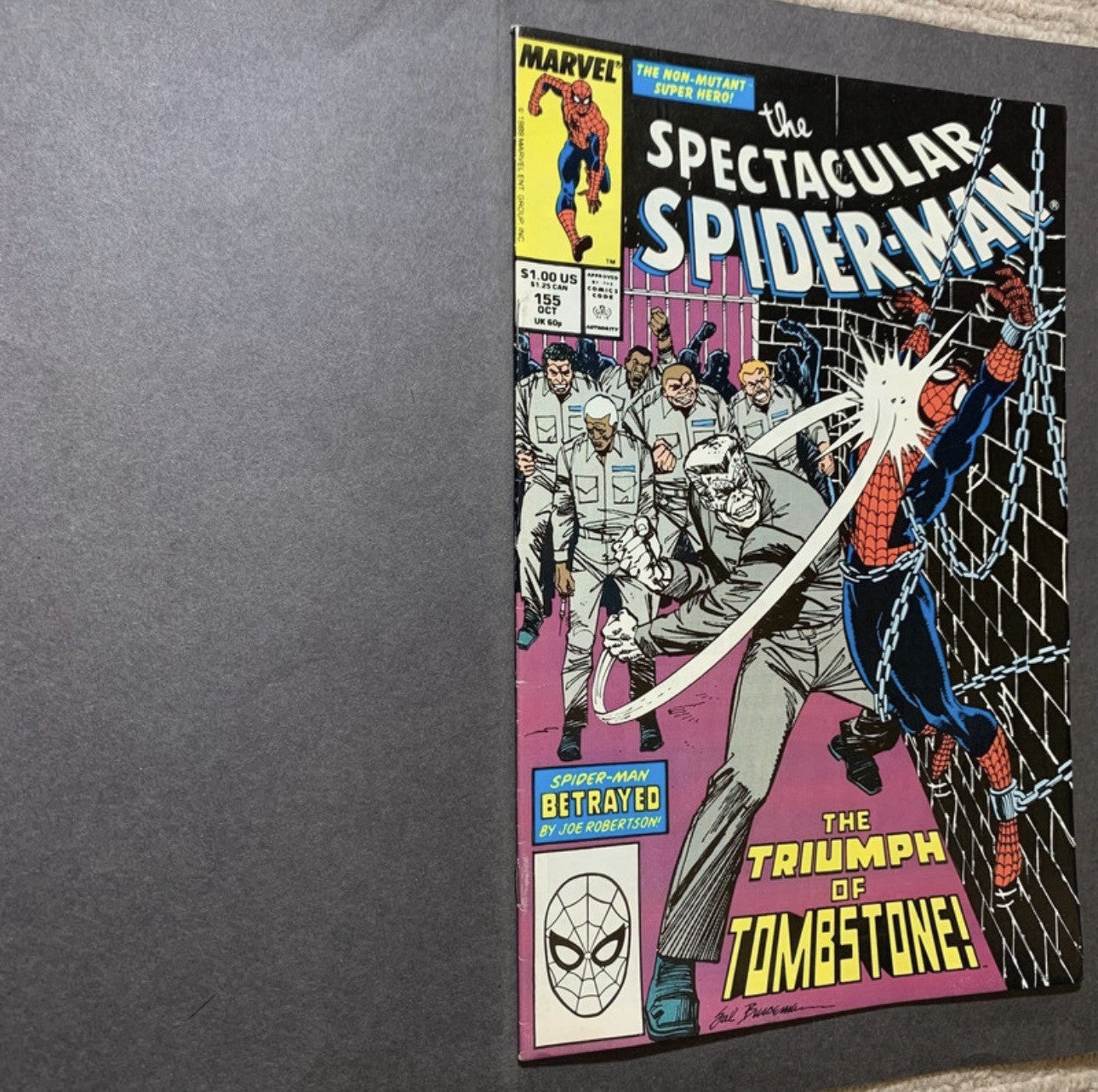 Spectacular Spider-Man 155 - Copper Age Marvel Comics 1989