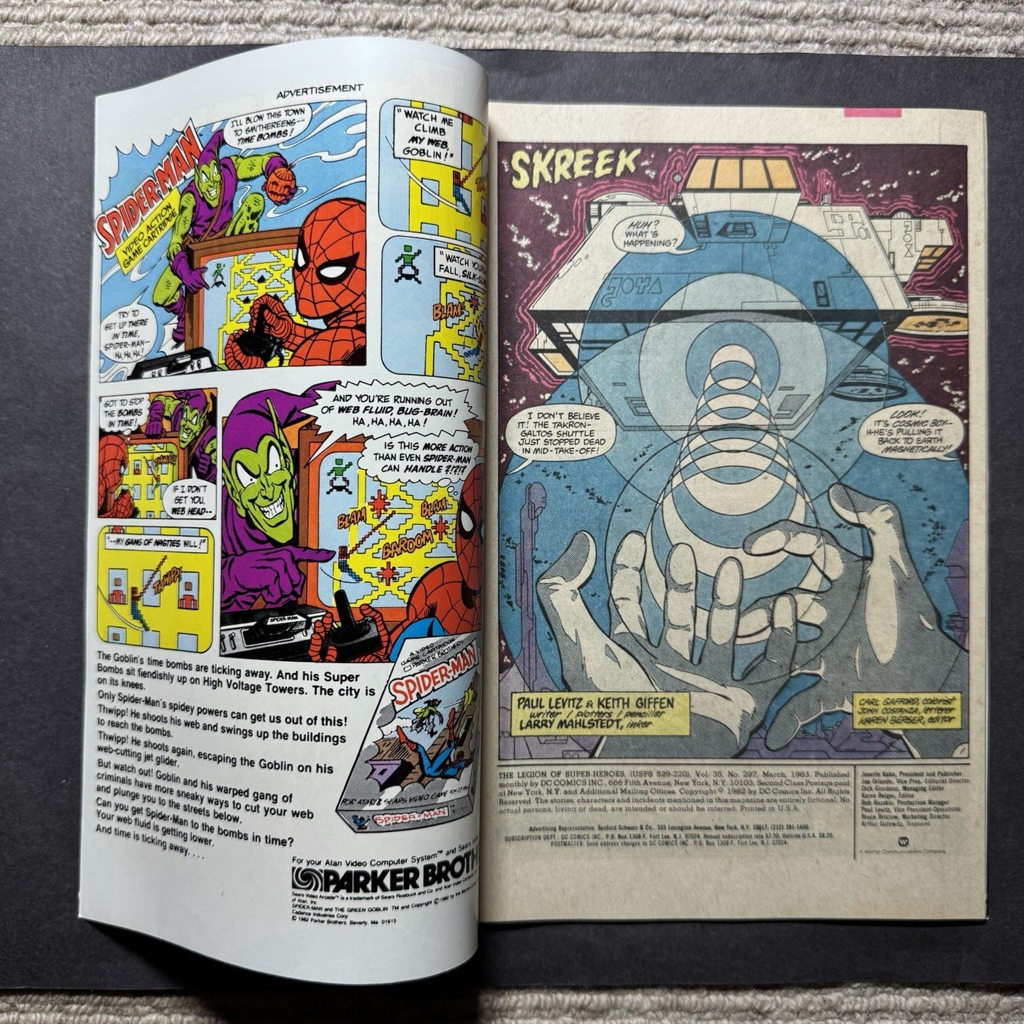 Legion Of Super-Heroes 297 - Bronze Age Dc Comics 1983