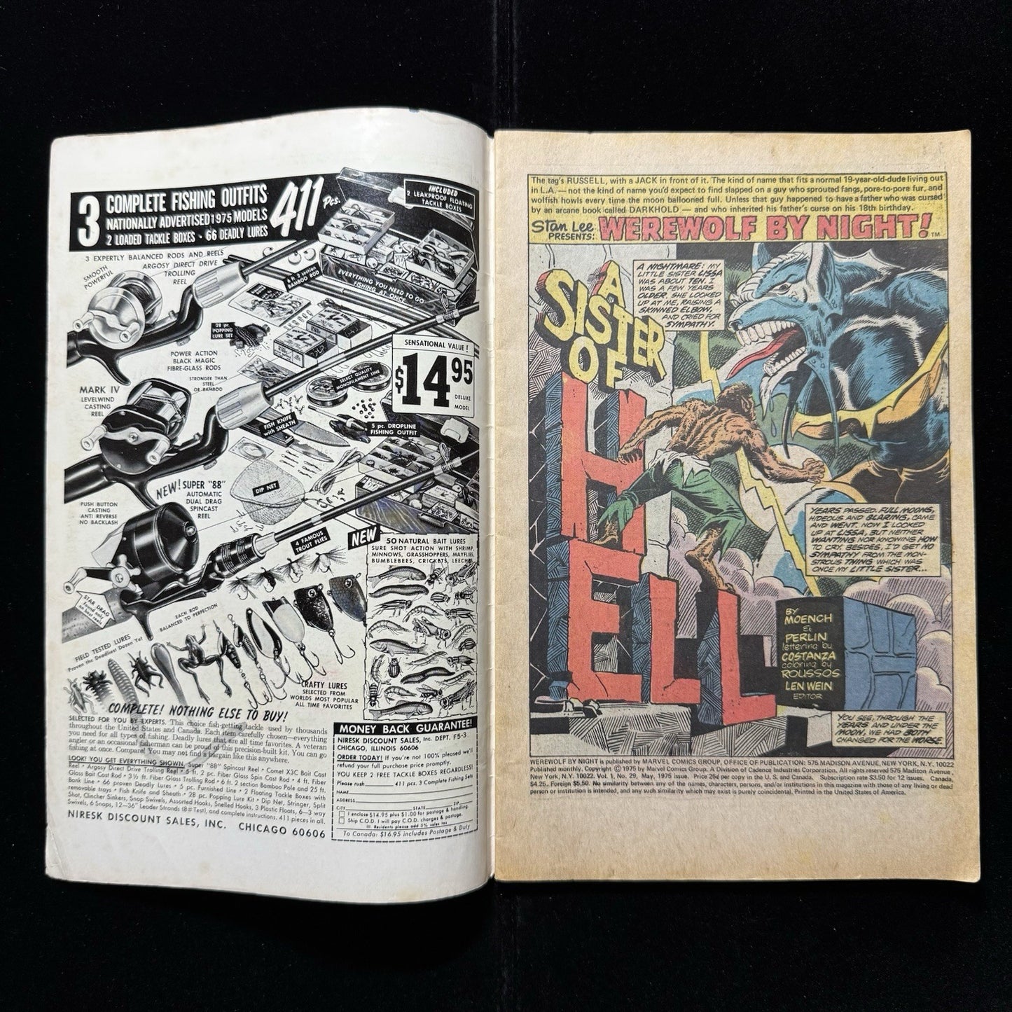 Werewolf By Night 29 - Bronze Age Marvel Comics 1975